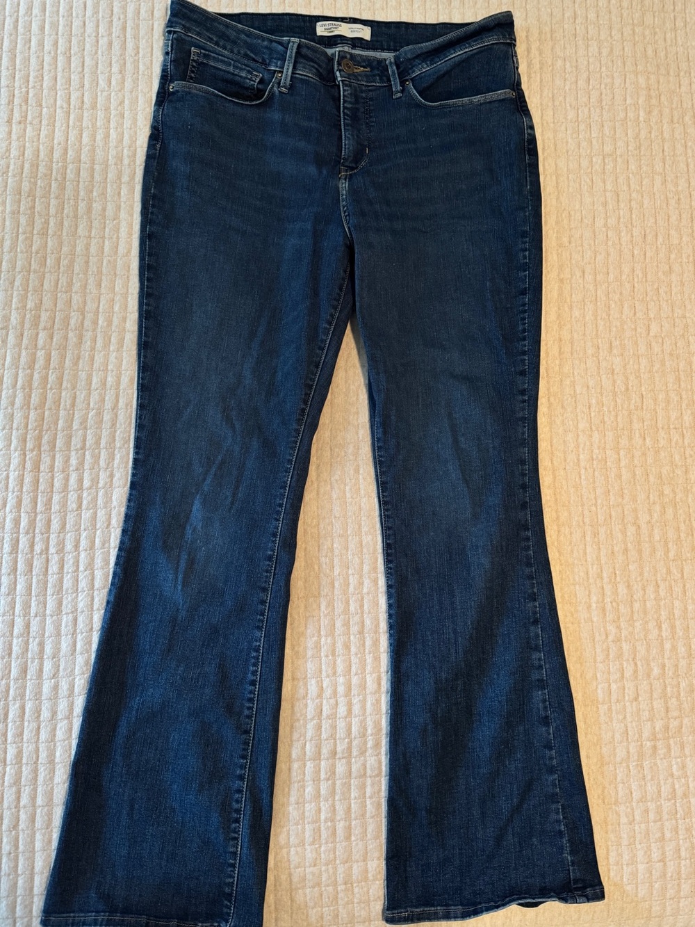 Levi's Dark Blue Flare Jeans